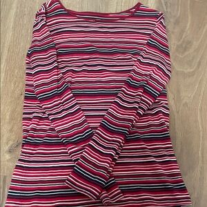 Joe Fresh Multicolor Striped Long Sleeve Top